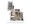 775 sq. ft. A1A floor plan