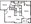 792 sq. ft. floor plan