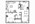 981 sq. ft. B floor plan