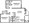 1,020 sq. ft. C floor plan