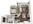 703 sq. ft. A1 floor plan