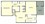 818 sq. ft. B floor plan