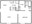 527 sq. ft. A3 floor plan