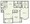 1,014 sq. ft. C2 floor plan