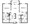 998 sq. ft. B1 floor plan