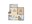 700 sq. ft. to 744 sq. ft. A1 floor plan