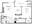 798 sq. ft. Lapis floor plan