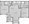 950 sq. ft. 60% floor plan