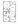 967 sq. ft. 2B/Mkt floor plan