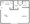 402 sq. ft. A1 floor plan