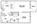 671 sq. ft. A1D floor plan