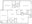 1,005 sq. ft. B4 floor plan