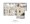 893 sq. ft. B floor plan