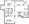1,000 sq. ft. B4 floor plan