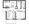 539 sq. ft. Ash floor plan