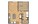 885 sq. ft. Iris floor plan