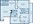 1,195 sq. ft. C1 floor plan