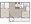 840 sq. ft. B2 floor plan