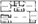 824 sq. ft. floor plan