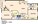 1,044 sq. ft. Excelsior floor plan
