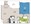 744 sq. ft. 1A floor plan