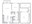 888 sq. ft. A1L floor plan