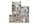 959 sq. ft. A4 floor plan