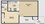 504 sq. ft. A floor plan