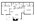 950 sq. ft. B2 floor plan