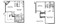 1,054 sq. ft. B1 floor plan