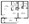 686 sq. ft. A3 floor plan