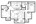 1,225 sq. ft. C1 floor plan