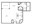 776 sq. ft. E2 floor plan