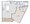 855 sq. ft. A6 floor plan