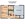 810 sq. ft. A2 floor plan