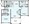 995 sq. ft. B1/Lopez floor plan