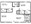 956 sq. ft. floor plan