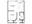 671 sq. ft. A0Alt floor plan