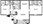 970 sq. ft. Mkt floor plan
