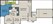 1,110 sq. ft. A7 floor plan