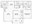 951 sq. ft. B1 floor plan