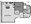 880 sq. ft. A32 floor plan