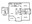 1,088 sq. ft. D floor plan