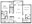 1,162 sq. ft. floor plan