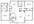 1,290 sq. ft. B3 PH I/Del Rio floor plan