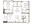 1,209 sq. ft. B2 floor plan