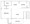 660 sq. ft. floor plan