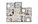 1,238 sq. ft. to 1,257 sq. ft. B3 floor plan