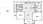1,226 sq. ft. B2 floor plan