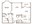 933 sq. ft. Dover floor plan